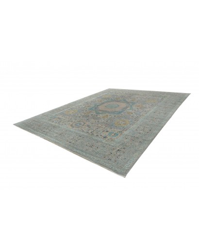 Tappeto Mamlouk Pakistan azzurro 391x490