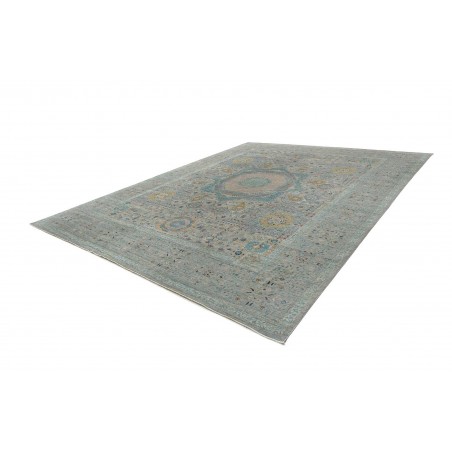 Tappeto Mamlouk Pakistan azzurro 391x490