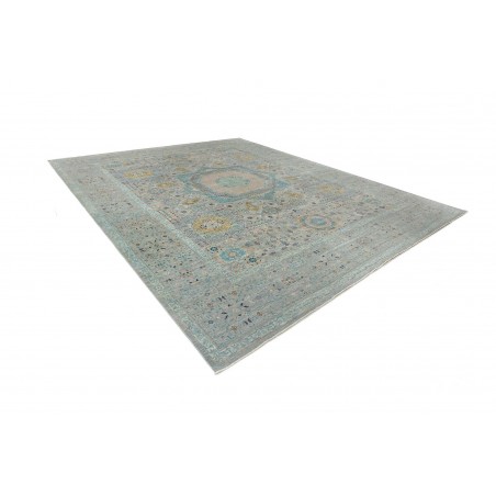 Tappeto Mamlouk Pakistan azzurro 391x490