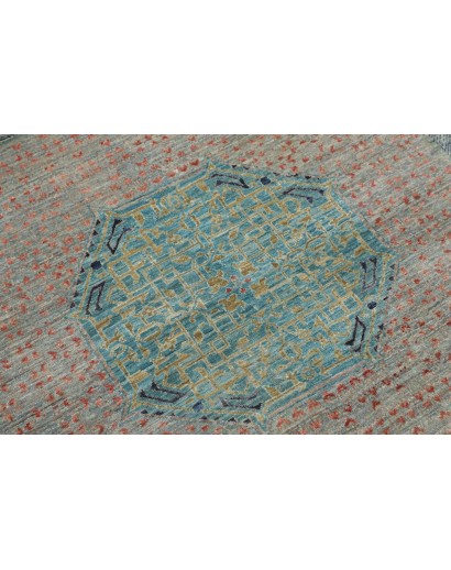 Tappeto Mamlouk Pakistan azzurro 391x490