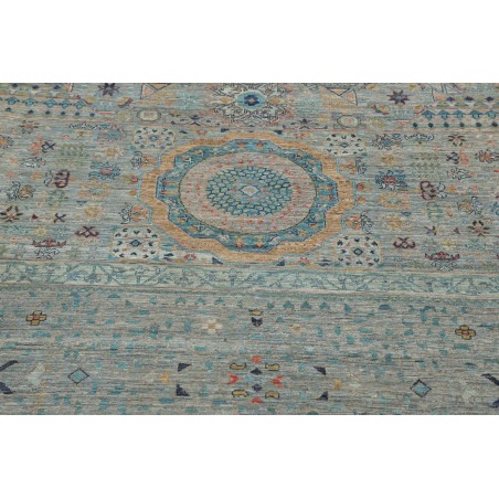 Tappeto Mamlouk Pakistan azzurro 391x490