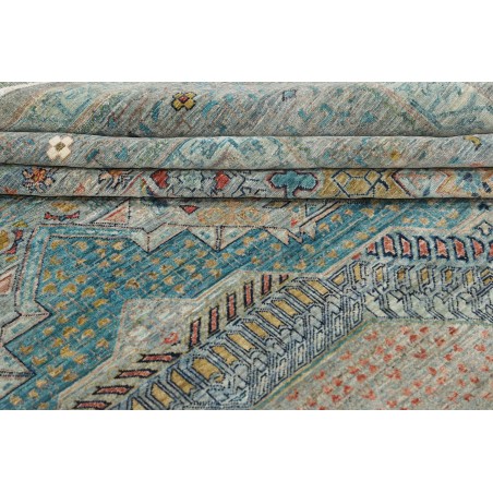 Tappeto Mamlouk Pakistan azzurro 391x490