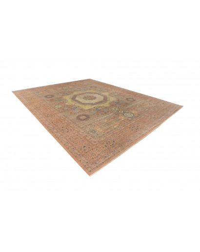 Tappeto Mamlouk Pakistan marrone bianco 372x463