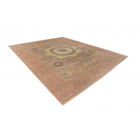 Tappeto Mamlouk Pakistan marrone bianco 372x463