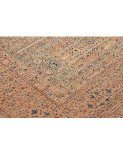 Tappeto Mamlouk Pakistan marrone bianco 372x463