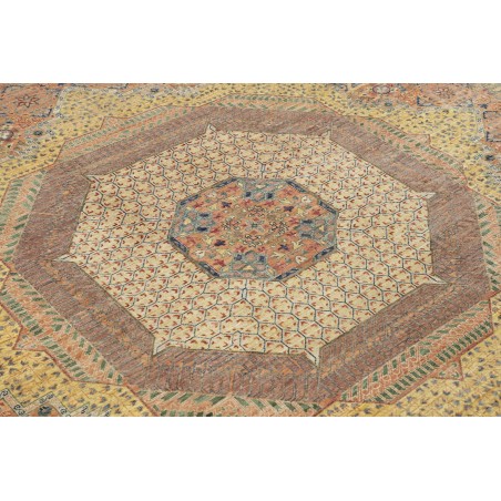 Tappeto Mamlouk Pakistan marrone bianco 372x463