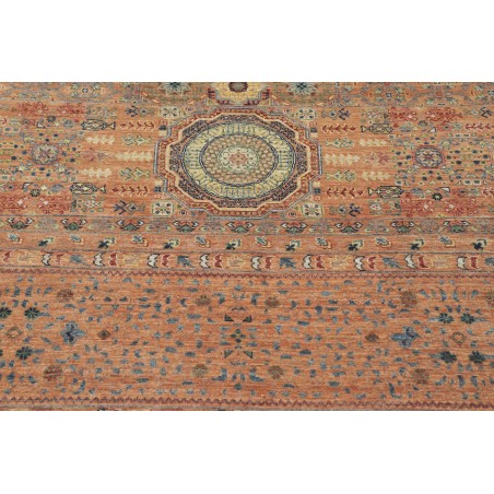 Tappeto Mamlouk Pakistan marrone bianco 372x463