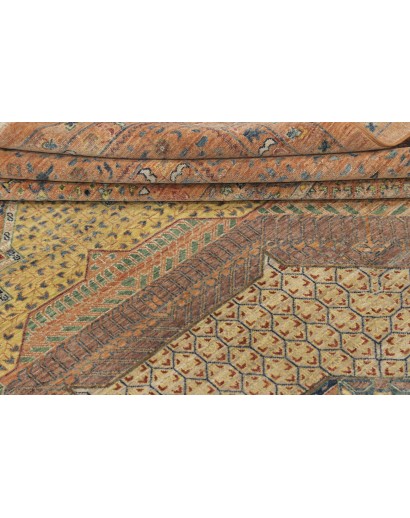 Tappeto Mamlouk Pakistan marrone bianco 372x463