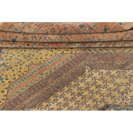 Tappeto Mamlouk Pakistan marrone bianco 372x463
