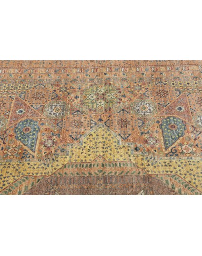 Tappeto Mamlouk Pakistan marrone bianco 372x463