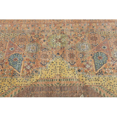 Tappeto Mamlouk Pakistan marrone bianco 372x463