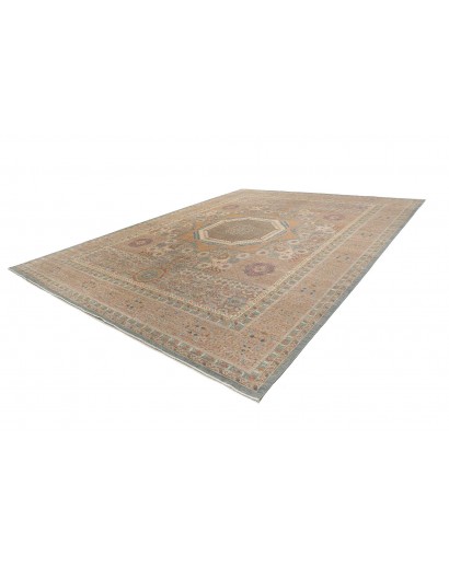 Tappeto Mamlouk Pakistan marrone bianco 355x463