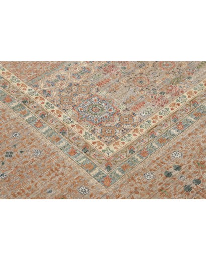 Tappeto Mamlouk Pakistan marrone bianco 355x463