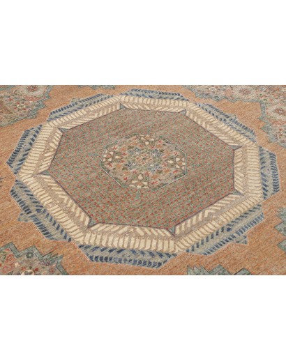 Tappeto Mamlouk Pakistan marrone bianco 355x463