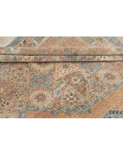 Tappeto Mamlouk Pakistan marrone bianco 355x463