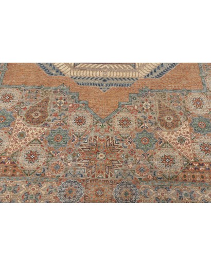 Tappeto Mamlouk Pakistan marrone bianco 355x463