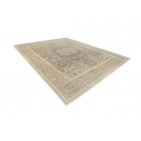 Tappeto Mamlouk Pakistan beige azzurro 365x454