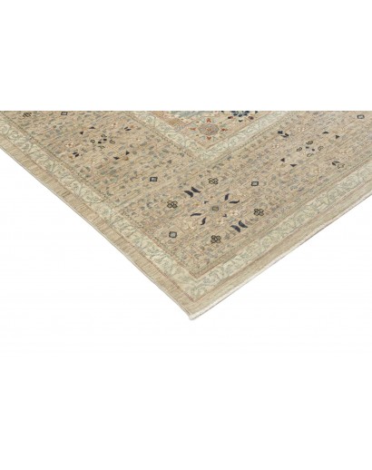 Tappeto Mamlouk Pakistan beige azzurro 365x454