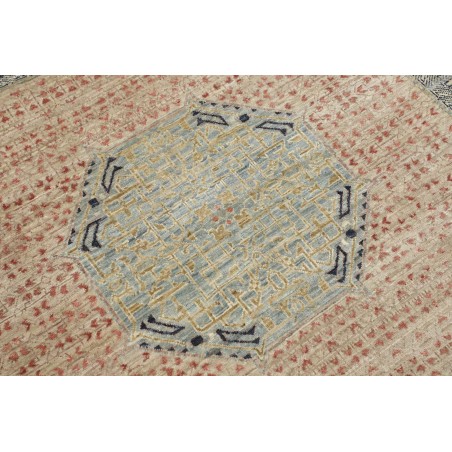 Tappeto Mamlouk Pakistan beige azzurro 365x454