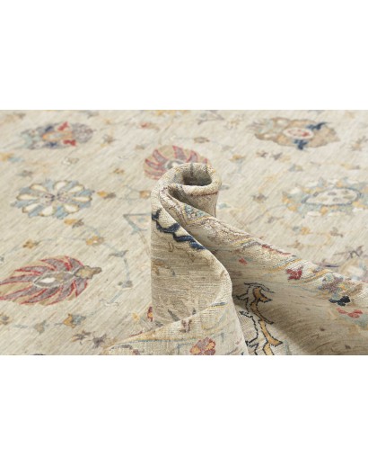 Tappeto Zigler Fine Pakistan beige grigio 396x491