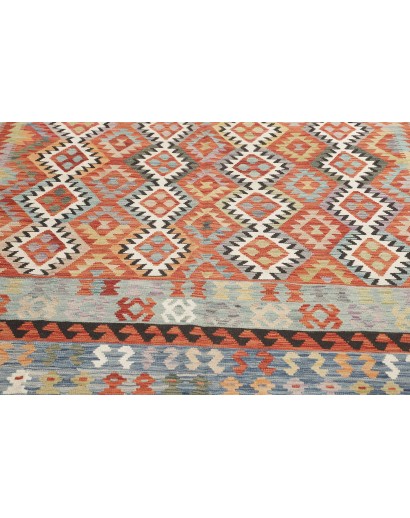 Tappeto Kilim Afghanistan marrone 403x601