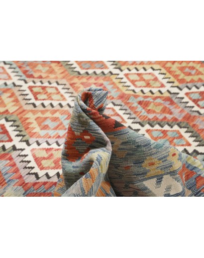 Tappeto Kilim Afghanistan marrone 403x601