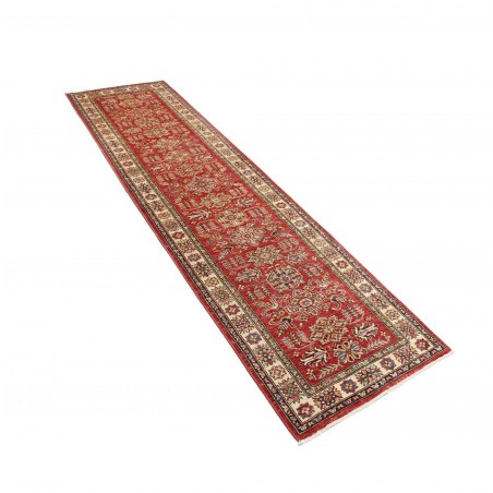 Tappeto Kazak Fine Pakistan marrone grigio 80x294