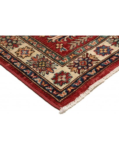 Tappeto Kazak Fine Pakistan marrone grigio 80x294