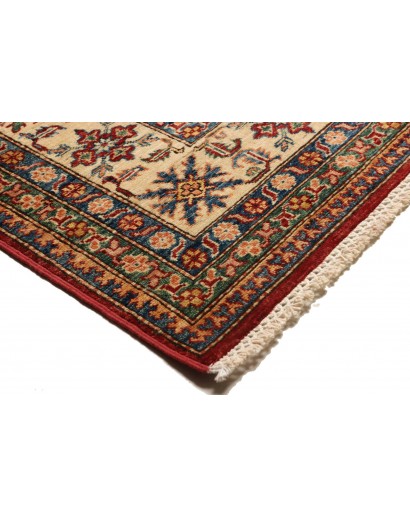 Tappeto Kazak Fine Pakistan marrone giallo 209x290