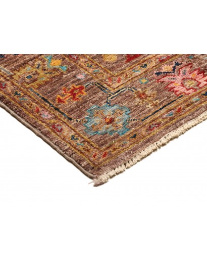 Tappeto Tribal Pakistan marrone grigio 79x243