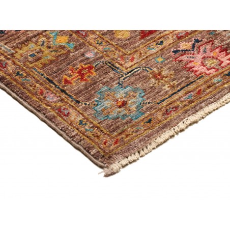 Tappeto Tribal Pakistan marrone grigio 79x243