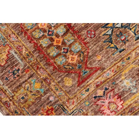 Tappeto Tribal Pakistan marrone grigio 79x243