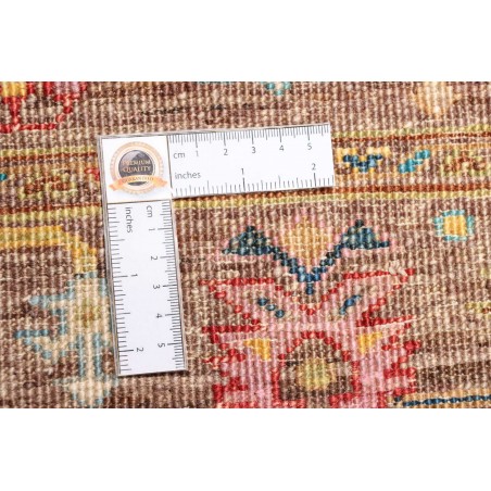 Tappeto Tribal Pakistan marrone grigio 79x243