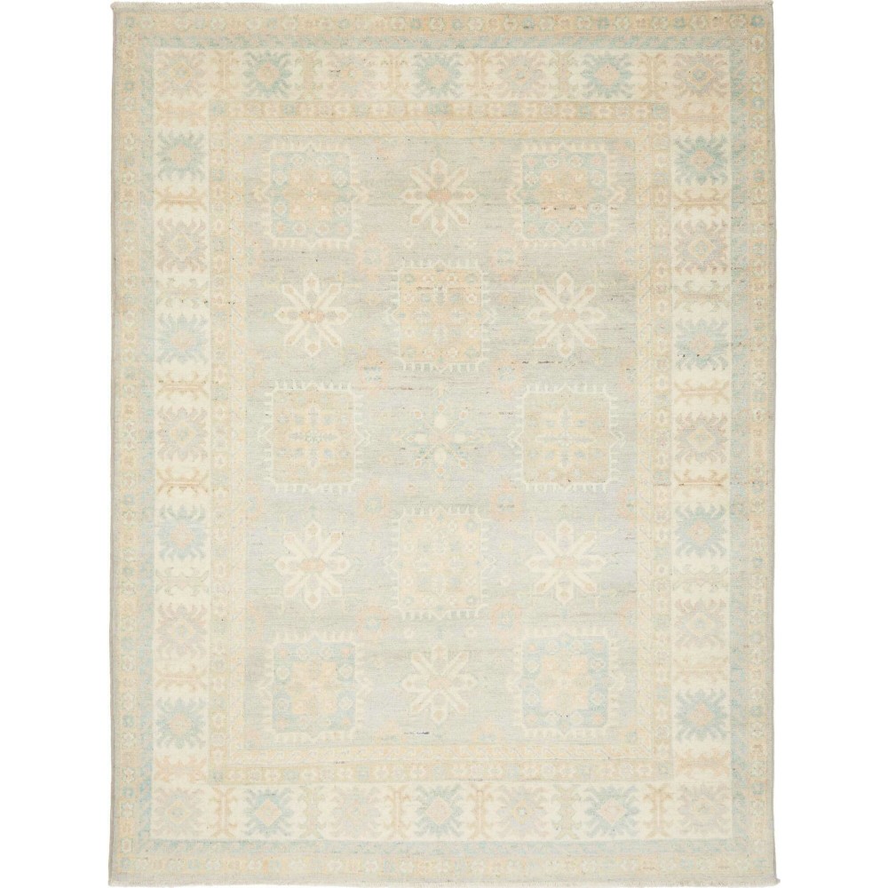 Tappeto Kazak Afghanistan bianco 150x196 Tappeto Kazak Afghanistan bianco 150x196