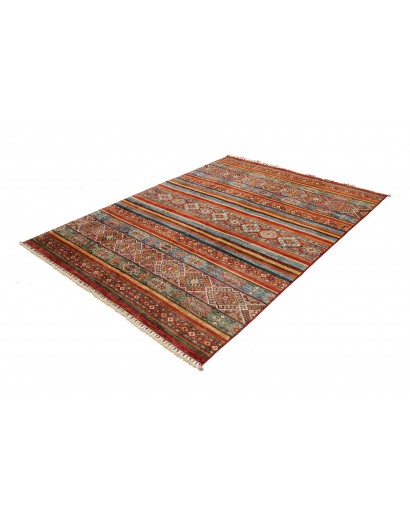Tappeto Samarkand Pakistan marrone giallo 179x237