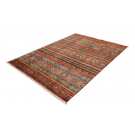 Tappeto Samarkand Pakistan marrone giallo 179x237
