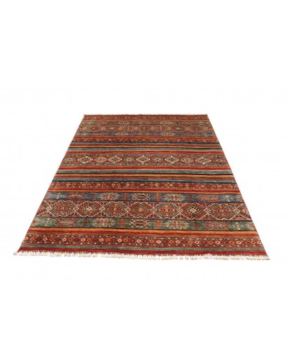 Tappeto Samarkand Pakistan marrone giallo 179x237