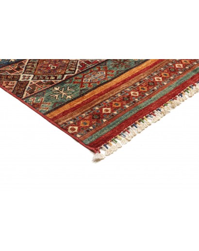 Tappeto Samarkand Pakistan marrone giallo 179x237