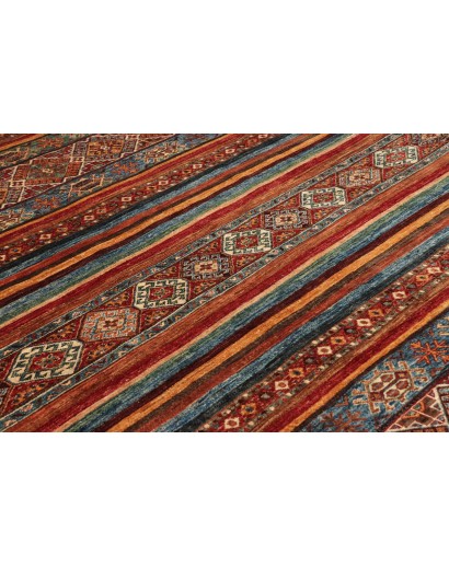 Tappeto Samarkand Pakistan marrone giallo 179x237
