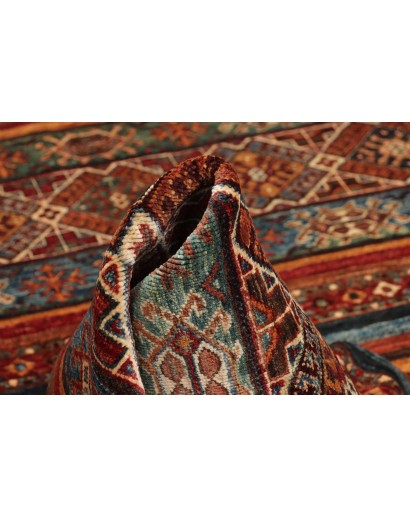 Tappeto Samarkand Pakistan marrone giallo 179x237
