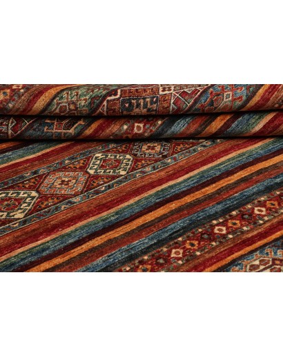 Tappeto Samarkand Pakistan marrone giallo 179x237