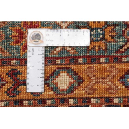 Tappeto Samarkand Pakistan marrone giallo 179x237