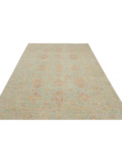 Tappeto Tribal Pakistan azzurro 196x290