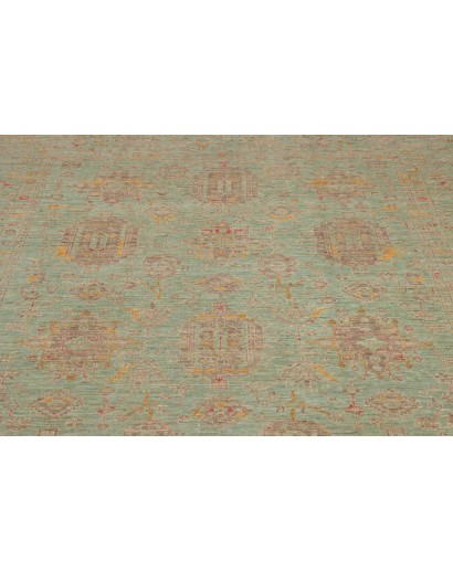Tappeto Tribal Pakistan azzurro 196x290
