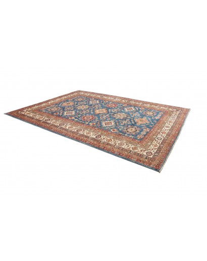 Tappeto Kazak Fine Pakistan bianco beige 276x368