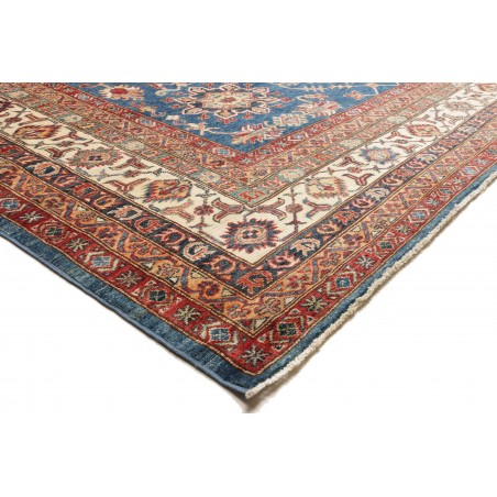 Tappeto Kazak Fine Pakistan bianco beige 276x368