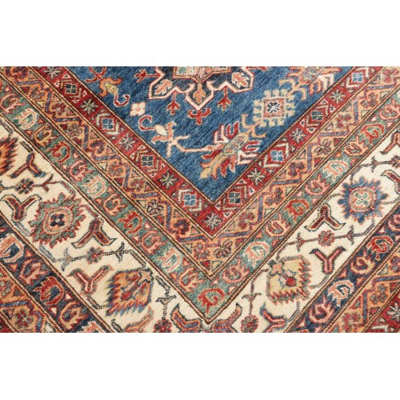 Tappeto Kazak Fine Pakistan bianco beige 276x368