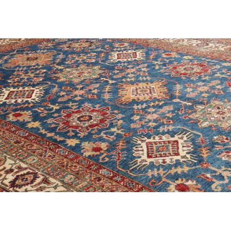 Tappeto Kazak Fine Pakistan bianco beige 276x368