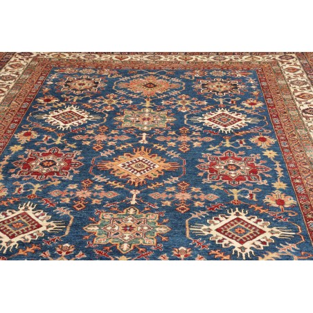 Tappeto Kazak Fine Pakistan bianco beige 276x368