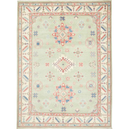 Tappeto Kazak Afghanistan bianco 150x202